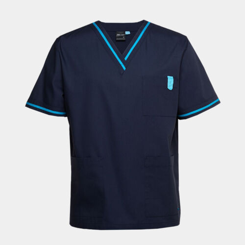 JB's  CONTRAST UNISEX SCRUBS TOP Thumbnail