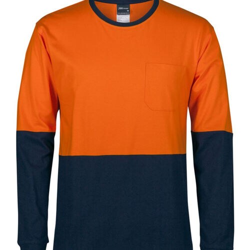 JB's HV L/S CREW NECK COTTON T-SHIRT Thumbnail