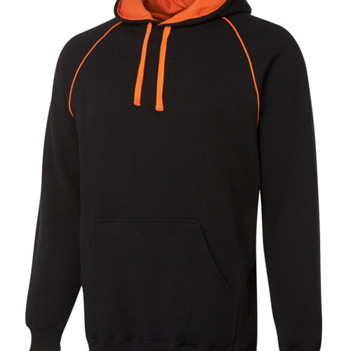 JB's  CONTRAST FLEECY HOODIE Thumbnail