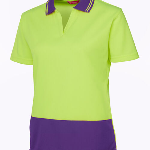 JB's HV 4602.1 LADIES S/S NON BUTTON POLO Thumbnail