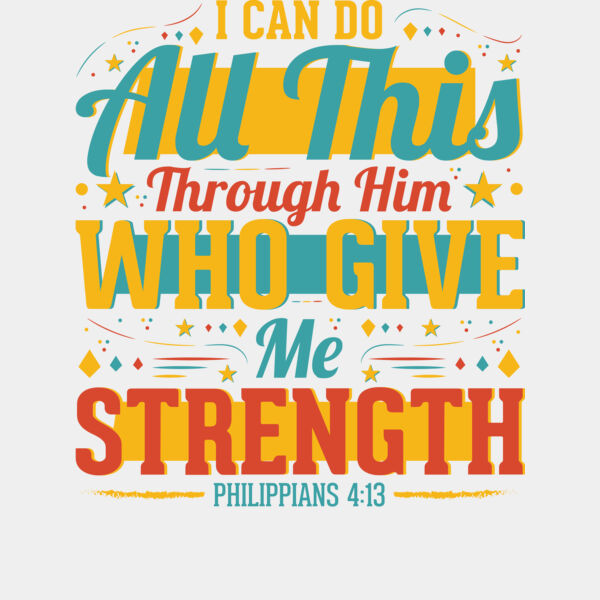 Philippians 4:13 I can do all things Thumbnail